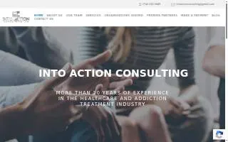 Into Action Consulting, Inc. website