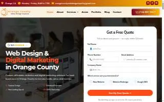 Orange County Web Design Experts of Anaheim website