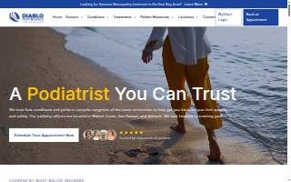 Diablo Foot & Ankle website