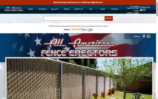 All American Fence Erectors of Apple Valley