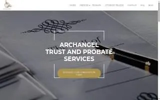 ArchAngel Trust and Probate Services, APC website