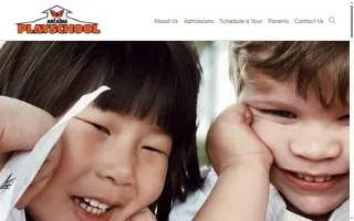 Arcadia Playschool website