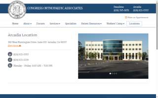 Congress Orthopaedic Associates of Arcadia