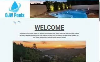 DJW pools website