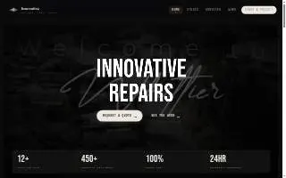 Innovative Repairs website