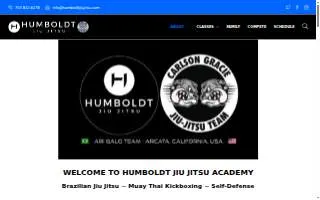 Humboldt Jiu Jitsu website