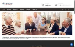 Capuchino Therapy Group -Occupational, Physical & Speech Therapy website