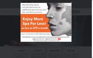 Esthetics By Jeanette Salon website
