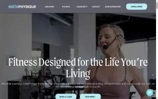 InstaPhysique website