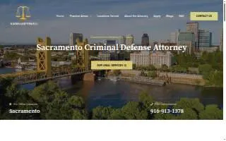 Nagra Law Firm, P.C. of Arden-Arcade website
