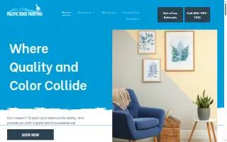 Pacific Edge Painting website