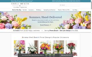 Shell Beach Floral Design