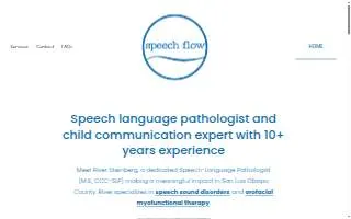 Speech Flow of Arroyo Grande website