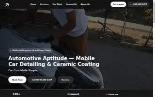Automotive Aptitude - Ceramic Coating & Paint Correction Specialists website