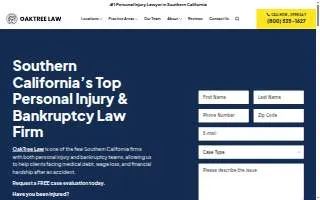 OakTree Law of Artesia website