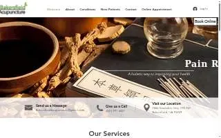 Bakersfield Acupuncture Clinic website