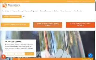 Atascadero Chamber of Commerce website