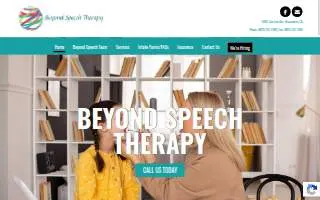 Beyond Speech Therapy of Atascadero website