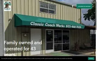 Classic Coach Werks website