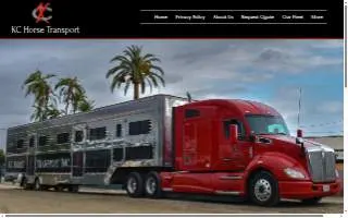 KC Horse Transport website