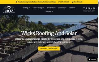 Wicks Roofing and Solar, Inc. - Atascadero