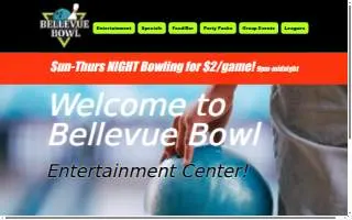 Bellevue Bowl of Atwater website