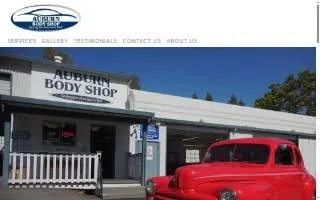 Auburn Body Shop website