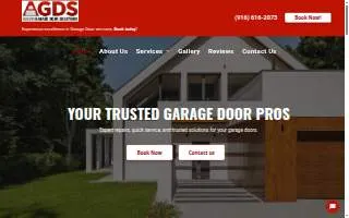 Auburn Garage Door Solutions, LLC website