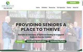Auburn Senior Center website