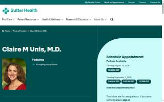 Claire M. Unis, M.D.