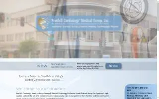 Foothill Cardiology Medical Group, Inc. of Azusa website