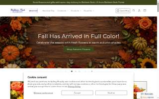 Baldwin Park Florist website