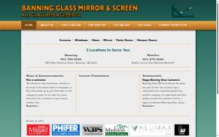 Banning Glass Mirror & Screen