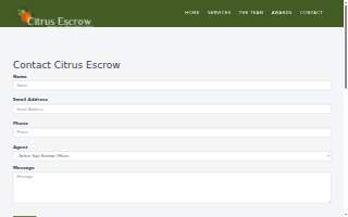 Citrus Escrow, Inc. of Banning