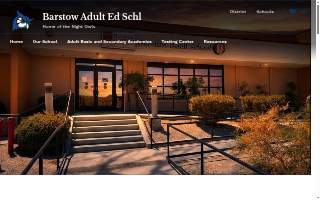 Barstow Adult Education