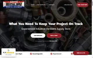 Barstow Industrial Supply website