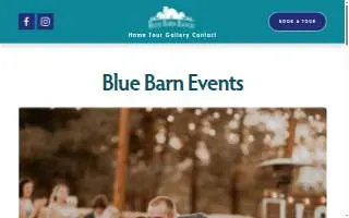 blue barn events of Barstow website