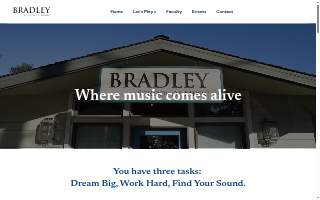 Bradley School of Music website