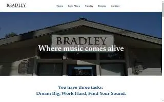 Bradley School of Music website