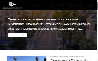 Escrow Innovations, Inc. website