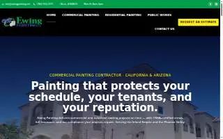 Ewing Painting Inc website