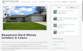 Hard Money Lenders Beaumont CA