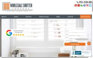 Wholesale Shutter Company