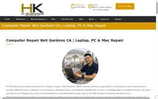 Hi-Tek Solutions website