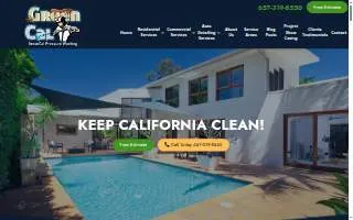 GreenCal Pressure Washing of Bellflower website