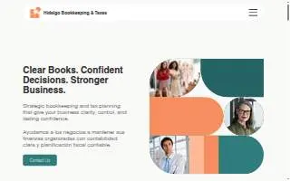 Hidalgo Bookkeeping & Taxes of Bellflower website