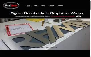 Decal Doctor website