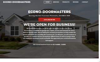 Econo-Doormasters website