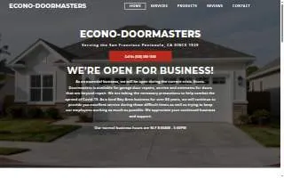 Econo-Doormasters website