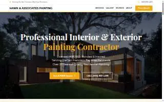 Hawk Painting of Belmont website
